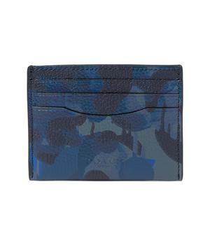 Coach | Flat Card Case Camo Leather商品图片,9.9折, 独家减免邮费