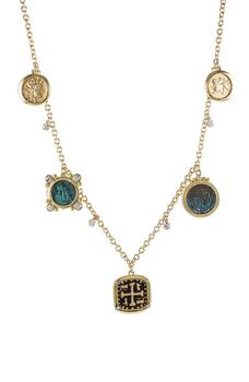 商品JARDIN | Antique Coins Chain Necklace,商家Nordstrom Rack,价格¥637图片