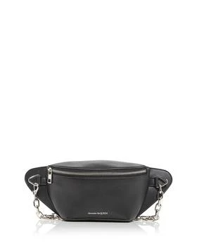 Alexander McQueen | Biker Leather Chain Belt Bag,商家Bloomingdale's,价格¥4799