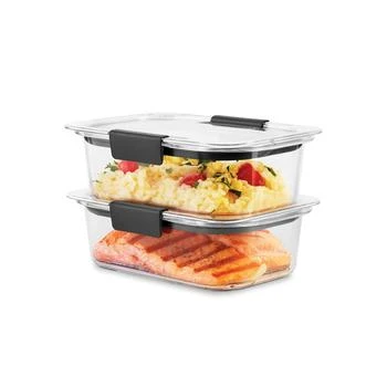 Rubbermaid | 2 Piece Brilliance 3.2 Cup Food Storage Container Set,商家Macy's,价格¥186