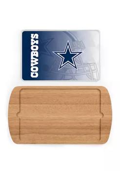 商品TOSCANA | NFL Dallas Cowboys Billboard Glass Top Serving Tray,商家Belk,价格¥1087图片