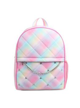 Girl’s Ombré Quilted Large Backpack product img
