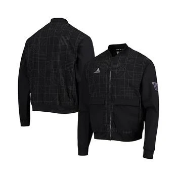 Adidas | Men's Black Washington Huskies Playoff Pack Full-Zip Jacket 7.5折
