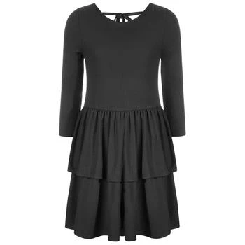 Epic Threads | Big Girls Ribbed-Knit Tiered Ruffled Dress, Created for Macy's,商家Macy's,价格¥56