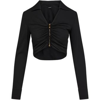 范思哲衬衫上海, Versace | La Medusa 折裥衬衫商品图片 