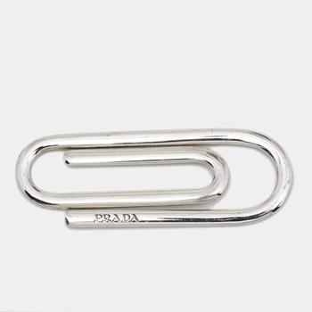 [二手商品] Prada | Prada Sterling Silver Paperclip Motif Money Clip商品图片,4.8折