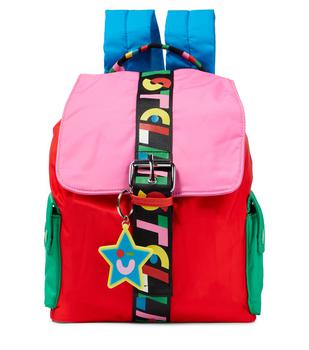 商品Stella McCartney | Logo colorblocked backpack,商家MyTheresa,价格¥1118图片
