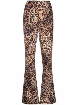 PINKO | Pinko Woman's Myrthus Viscose Animalier printed Pants商品图片,6折
