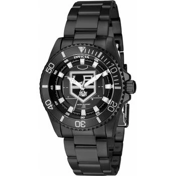 推荐Invicta Women's Quartz Watch - NHL Los Angeles Kings Black Stainless Steel | 42227商品