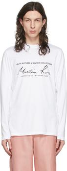 Martine Rose | White Cotton T-Shirt商品图片,5.8折