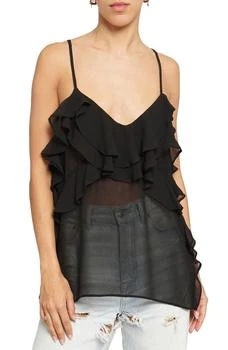 Know One Cares | Ruffle Chiffon Camisole,商家Nordstrom Rack,价格¥188