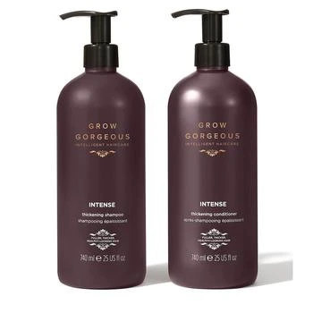 Grow Gorgeous | Supersize Intense Thickening Shampoo & Conditioner Duo (Worth $98.00),商家Grow Gorgeous,价格¥395