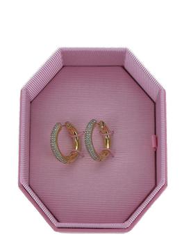 Swarovski | Swarovski Dextera Embellished Hoop Earrings商品图片,9.5折