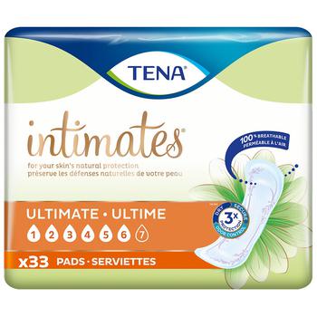 商品Intimates Incontinence Pads For Women, Ultimate Absorbency Fresh and Clean,商家Walgreens,价格¥106图片