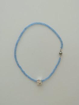 商品MIDNIGHT MOMENT | Magnet square jade necklace - blue,商家W Concept,价格¥637图片