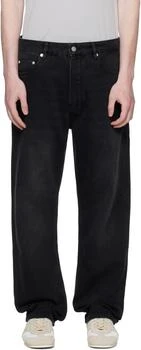 Studio Nicholson | Black Riso Jeans,商家Ssense US,价格¥2445