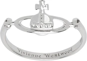Vivienne Westwood | Silver Vendome Ring,商家Ssense US,价格¥970