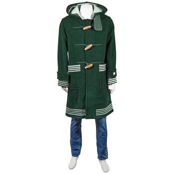 burberry大衣, Burberry | Double-faced Wool Stripe Detail Duffle Coat商品图片 2.6折