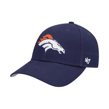 product Boys Navy Denver Broncos Basic MVP Adjustable Hat image