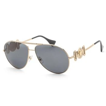 Versace | Versace Unisex VE2249-100281 Fashion 65mm Gold Sunglasses 3.2折
