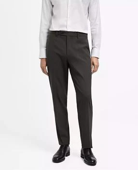 Mango | Men's Stretch Fabric Suit Pants,商家Macy's,价格¥471