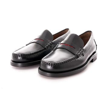 天气丹, Baracuta | Baracuta x Sebago Dan Penny Loafer Black & Red Tartan商品图片 6.9折