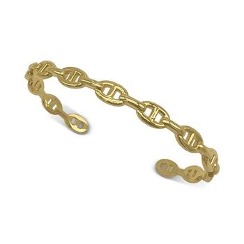 ADORNIA | 14k Gold-Plated Mariner Link Cuff Bracelet 独家减免邮费