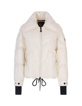 推荐Moncler Grenoble Woman White Cluses Short Down Jacket商品