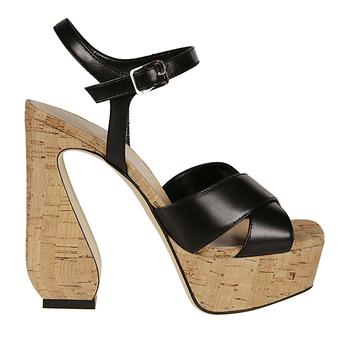 更多yee si, SI ROSSI | SI ROSSI Sandals Black商品图片 4.6折