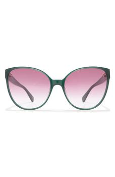 Kate Spade | primrose 60mm gradient cat eye sunglasses商品图片,3.7折