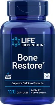 Life Extension | Life Extension Bone Restore* Calcium Supplement (120 capsules),商家Life Extension,价格¥133