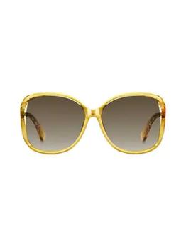 Kate Spade | Gloriann 59MM Oval Sunglasses商品图片,3.7折