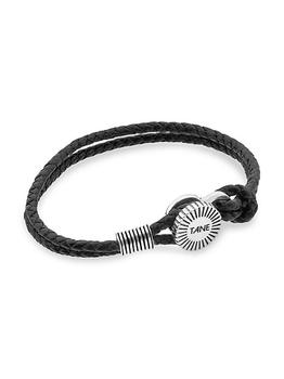 商品Sun Black Leather Bracelet图片