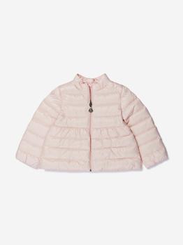 商品Moncler | Moncler Pink Baby Girls Down Padded Joelle Jacket,商家Childsplay Clothing,价格¥1587图片