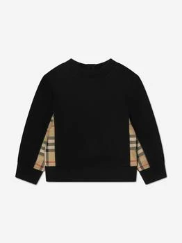 Burberry | Baby Girls Mini Nolen Sweatshirt In Black 额外8折, 额外八折