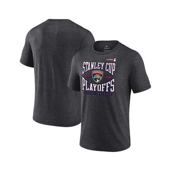 推荐Men's Branded Charcoal Florida Panthers 2022 Stanley Cup Playoffs Wraparound T-shirt商品