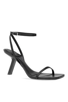 Balenciaga | Ladies Black Void 80 Square-Toe Sandals 5.2折, 满$200减$10, 满减