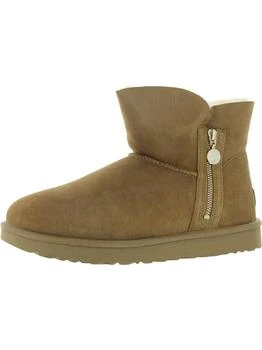 UGG | Bailey Zip Mini Womens Suede Ankle Boots 8折