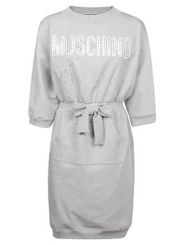 推荐Moschino Logo Crystal-Embellished Dress商品