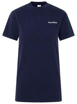 Sporty & Rich | Sporty & Rich Logo Print Slim-Fit T-Shirt商品图片,9.3折起