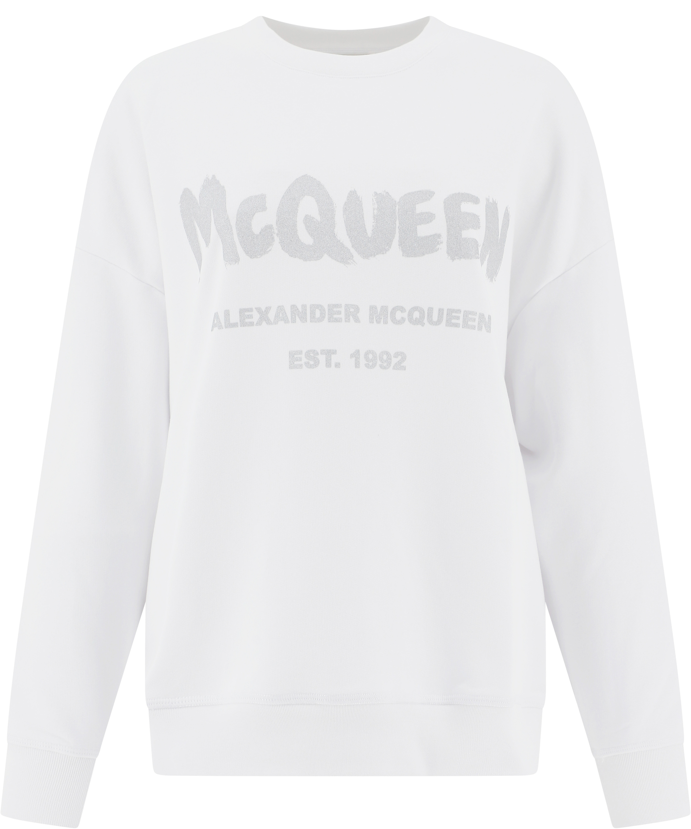 推荐ALEXANDER MCQUEEN 白色女士卫衣 659975-QZAD5-0934商品