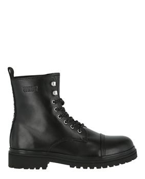Versace | Men's Leather Combat Boots商品图片,6.9折×额外9折, 独家减免邮费, 额外九折