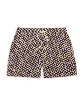 商品OAS | Puzzle Tailored Fit Drawstring Swim Shorts,商家Bloomingdale's,价格¥644图片