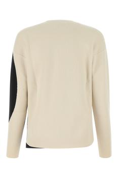 Tory Burch | Two-tone stretch viscose blend sweater商品图片,6折