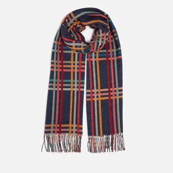 推荐Paul Smith Wool and Cashmere-Blend Scarf商品