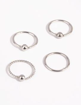 Lovisa | Surgical Steel Textured Nose Ring Pack,商家Premium Outlets,价格¥120