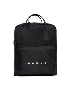 Marni | Marni Kids Logo Patch Zip-Up Backpack,商家Cettire,价格¥1726