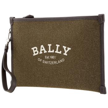 bally钱包腰包, Bally | Mens Benery Logo Clutch Bag - Deep Moss商品图片 6.5折