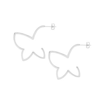 Essentials | Butterfly Post Earring in Silver Plated商品图片,5折×额外8折, 额外八折