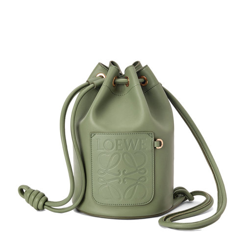 美帕正品, Loewe | 【包税】LOEWE/罗意威 22新款Sailor系列 女士小号迷迭香色纳帕小牛皮抽绳单肩斜挎手提包A734Z18X11-6424商品图片 额外9.5折, 包邮包税, 额外九五折